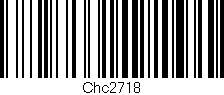 Código de barras (EAN, GTIN, SKU, ISBN): 'Chc2718'
