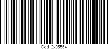 Código de barras (EAN, GTIN, SKU, ISBN): 'Cód:2x05564'