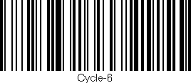 Código de barras (EAN, GTIN, SKU, ISBN): 'Cycle-6'
