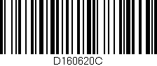 Código de barras (EAN, GTIN, SKU, ISBN): 'D160620C'
