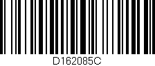 Código de barras (EAN, GTIN, SKU, ISBN): 'D162085C'