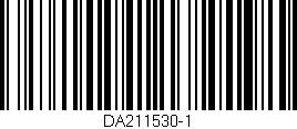 Código de barras (EAN, GTIN, SKU, ISBN): 'DA211530-1'