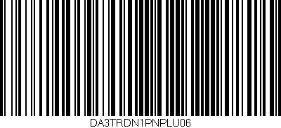 Código de barras (EAN, GTIN, SKU, ISBN): 'DA3TRDN1PNPLU06'