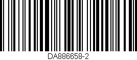Código de barras (EAN, GTIN, SKU, ISBN): 'DA886658-2'