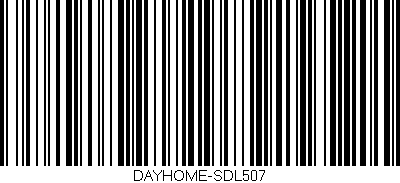 Código de barras (EAN, GTIN, SKU, ISBN): 'DAYHOME-SDL507'