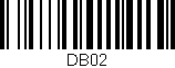 Código de barras (EAN, GTIN, SKU, ISBN): 'DB02'