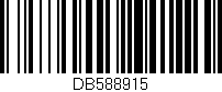 Código de barras (EAN, GTIN, SKU, ISBN): 'DB588915'