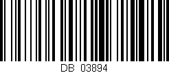 Código de barras (EAN, GTIN, SKU, ISBN): 'DB_03894'