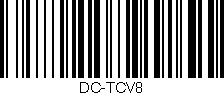 Código de barras (EAN, GTIN, SKU, ISBN): 'DC-TCV8'