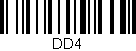 Código de barras (EAN, GTIN, SKU, ISBN): 'DD4'