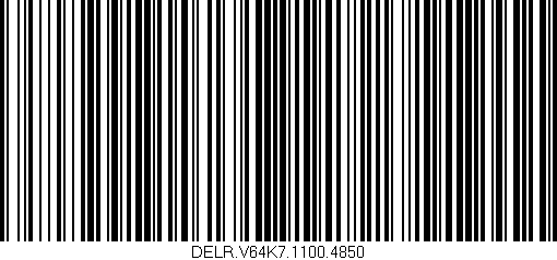 Código de barras (EAN, GTIN, SKU, ISBN): 'DELR.V64K7.1100.4850'