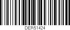 Código de barras (EAN, GTIN, SKU, ISBN): 'DER51424'