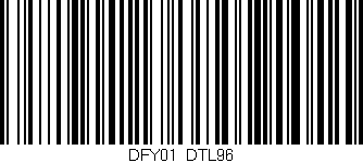 Código de barras (EAN, GTIN, SKU, ISBN): 'DFY01/DTL96'