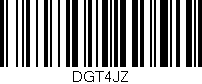Código de barras (EAN, GTIN, SKU, ISBN): 'DGT4JZ'