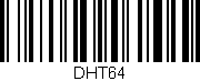 Código de barras (EAN, GTIN, SKU, ISBN): 'DHT64'