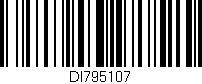 Código de barras (EAN, GTIN, SKU, ISBN): 'DI795107'