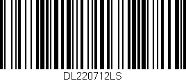 Código de barras (EAN, GTIN, SKU, ISBN): 'DL220712LS'