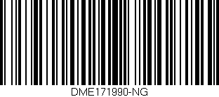 Código de barras (EAN, GTIN, SKU, ISBN): 'DME171990-NG'