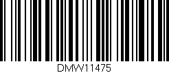 Código de barras (EAN, GTIN, SKU, ISBN): 'DMW11475'