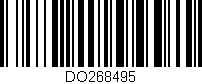 Código de barras (EAN, GTIN, SKU, ISBN): 'DO268495'