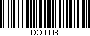 Código de barras (EAN, GTIN, SKU, ISBN): 'DO9008'