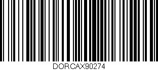 Código de barras (EAN, GTIN, SKU, ISBN): 'DORCAX90274'
