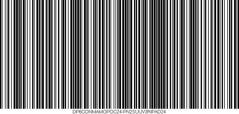 Código de barras (EAN, GTIN, SKU, ISBN): 'DP6CONMAMOPOC24-PN2SUUV3RIPAD24'