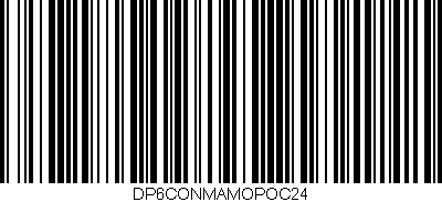Código de barras (EAN, GTIN, SKU, ISBN): 'DP6CONMAMOPOC24'
