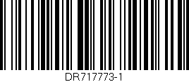 Código de barras (EAN, GTIN, SKU, ISBN): 'DR717773-1'