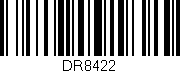 Código de barras (EAN, GTIN, SKU, ISBN): 'DR8422'