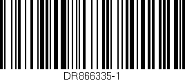 Código de barras (EAN, GTIN, SKU, ISBN): 'DR866335-1'
