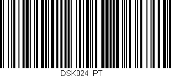 Código de barras (EAN, GTIN, SKU, ISBN): 'DSK024_PT__'