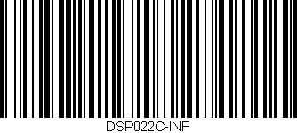 Código de barras (EAN, GTIN, SKU, ISBN): 'DSP022C-INF'