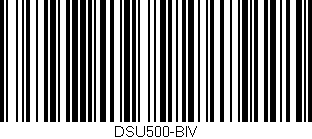Código de barras (EAN, GTIN, SKU, ISBN): 'DSU500-BIV'