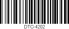 Código de barras (EAN, GTIN, SKU, ISBN): 'DTC-4202'