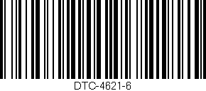 Código de barras (EAN, GTIN, SKU, ISBN): 'DTC-4621-6'