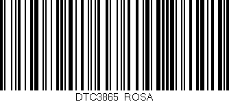 Código de barras (EAN, GTIN, SKU, ISBN): 'DTC3865/ROSA'