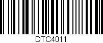 Código de barras (EAN, GTIN, SKU, ISBN): 'DTC4011'