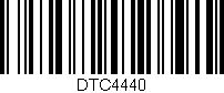 Código de barras (EAN, GTIN, SKU, ISBN): 'DTC4440'