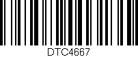 Código de barras (EAN, GTIN, SKU, ISBN): 'DTC4667'