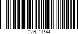 Código de barras (EAN, GTIN, SKU, ISBN): 'DWL-11544'