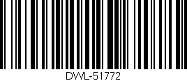 Código de barras (EAN, GTIN, SKU, ISBN): 'DWL-51772'
