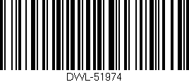 Código de barras (EAN, GTIN, SKU, ISBN): 'DWL-51974'