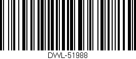 Código de barras (EAN, GTIN, SKU, ISBN): 'DWL-51988'