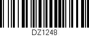 Código de barras (EAN, GTIN, SKU, ISBN): 'DZ1248'