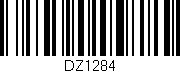 Código de barras (EAN, GTIN, SKU, ISBN): 'DZ1284'