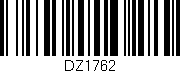 Código de barras (EAN, GTIN, SKU, ISBN): 'DZ1762'