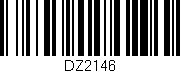 Código de barras (EAN, GTIN, SKU, ISBN): 'DZ2146'