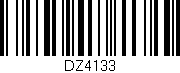 Código de barras (EAN, GTIN, SKU, ISBN): 'DZ4133'