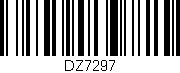 Código de barras (EAN, GTIN, SKU, ISBN): 'DZ7297'